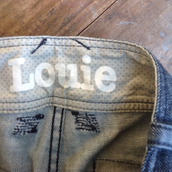 Anthropologie Louie Denim Knee length Capri Sz10 - Picture 5 of 9